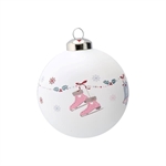 Ball glass Jingle Bell White fra GreenGate - Tinashjem